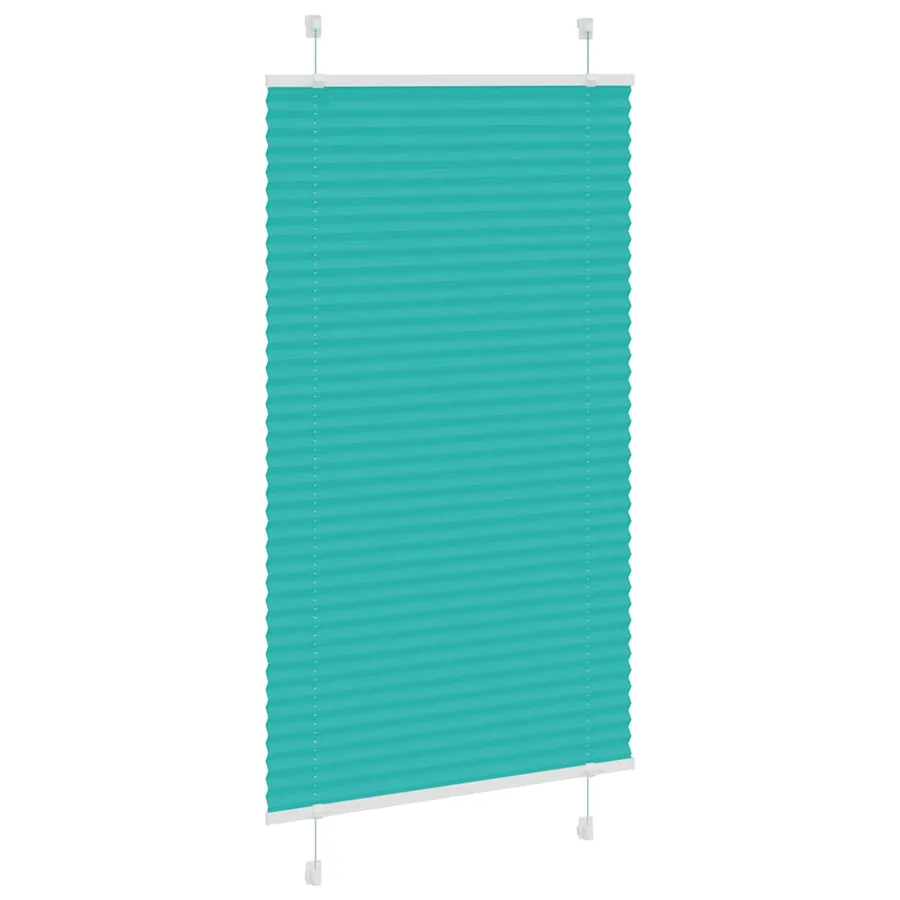 Store plissé vert pétrole 80x150 cm largeur du tissu 79,4 cm - 3