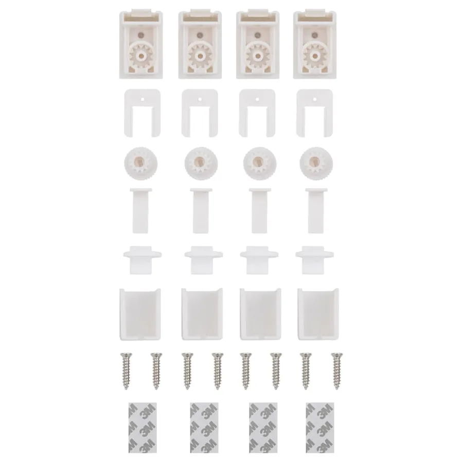 Store plissé rose 85x150 cm largeur du tissu 84,4 cm polyester - 12