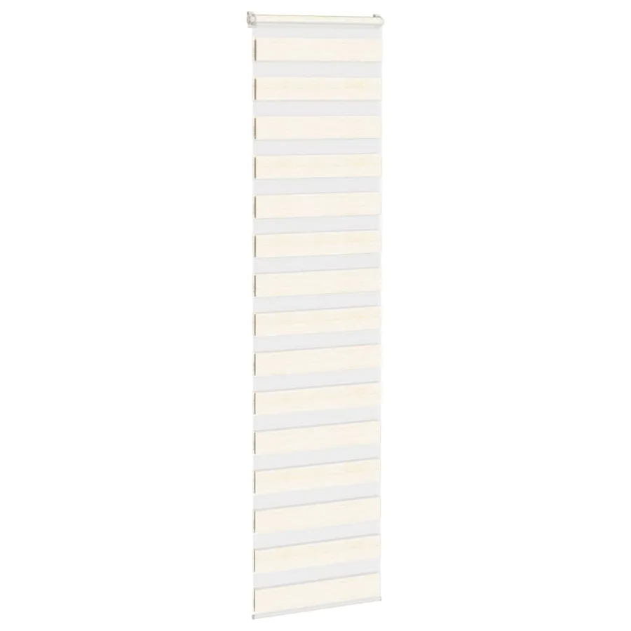 Store zèbre beige marbré largeur du tissu 55,9 cm polyester - 3
