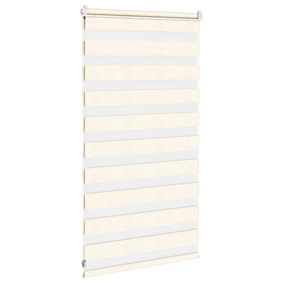 Store zèbre beige marbré largeur du tissu 70,9 cm polyester - 4