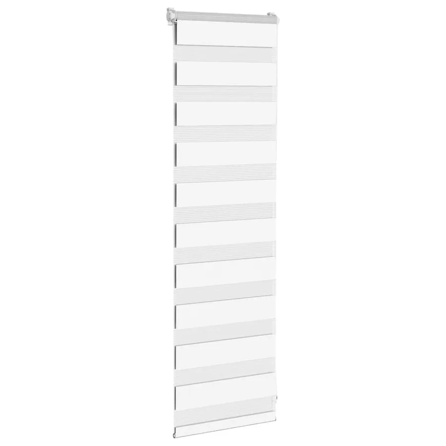 Store zèbre blanc 50x100 cm largeur du tissu 45,9 cm polyester - 3