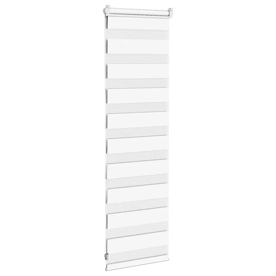 Store zèbre blanc 50x100 cm largeur du tissu 45,9 cm polyester - 4