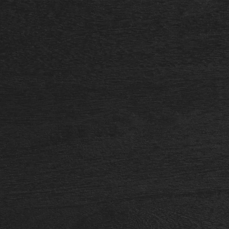 Table de chevet noir 50x33x60 cm bois d'ingénierie - 11