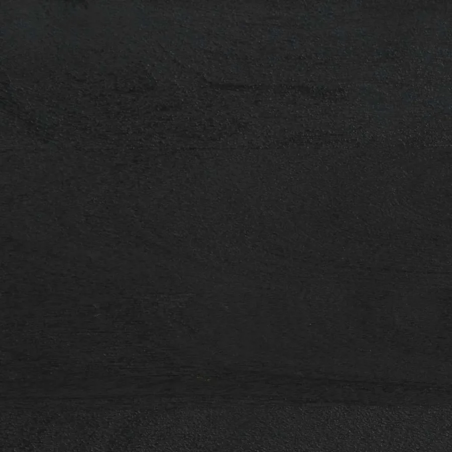 Meuble TV noir 70x33x46 cm bois d'ingénierie - 10