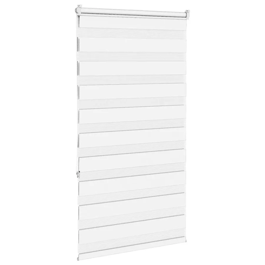Store zèbre blanc 75x150 cm largeur du tissu 70,9 cm polyester - 4