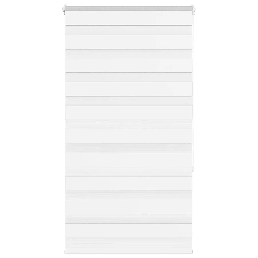 Store zèbre blanc 85x150 cm largeur du tissu 80,9 cm polyester