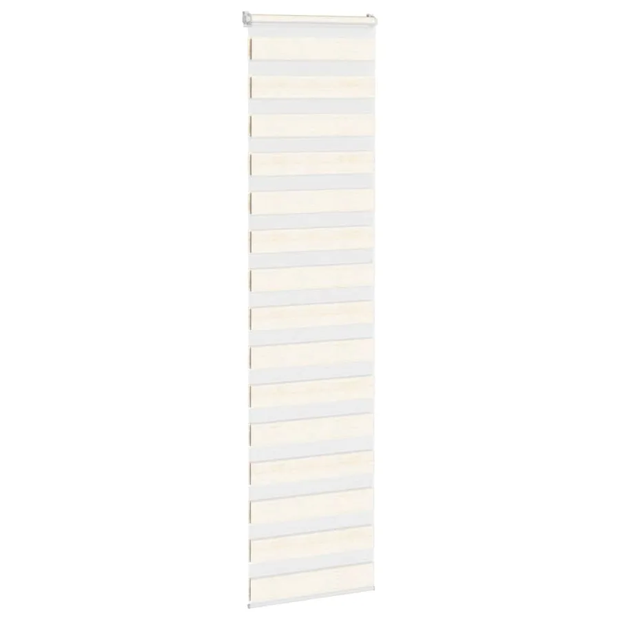 Store zèbre beige marbré largeur du tissu 55,9 cm polyester - 3