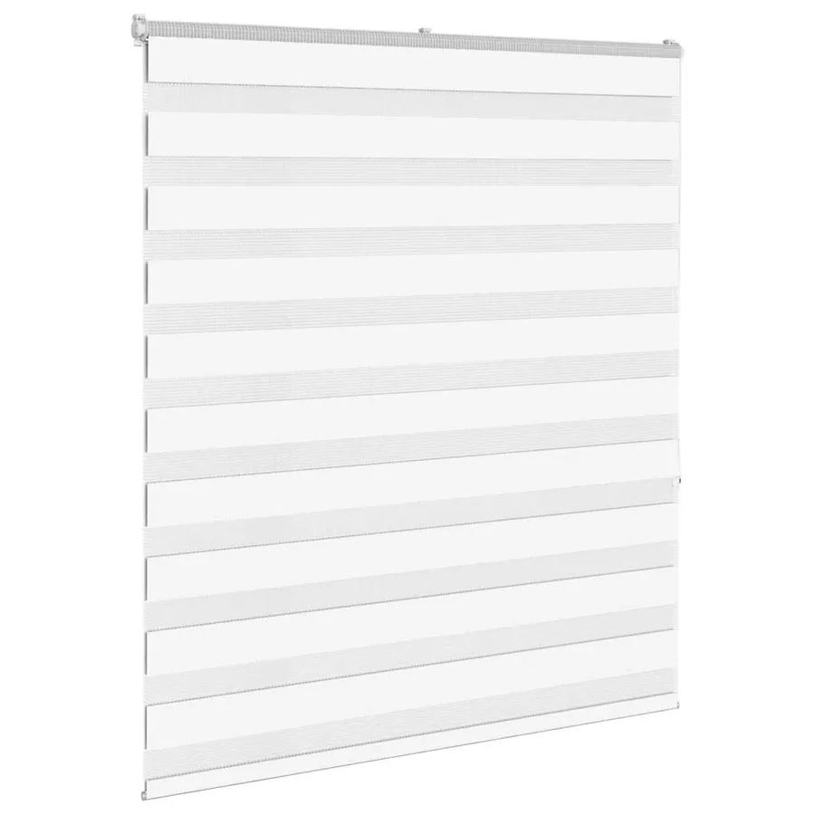 Store zèbre blanc 120x150 cm largeur du tissu 115,9cm polyester - 3