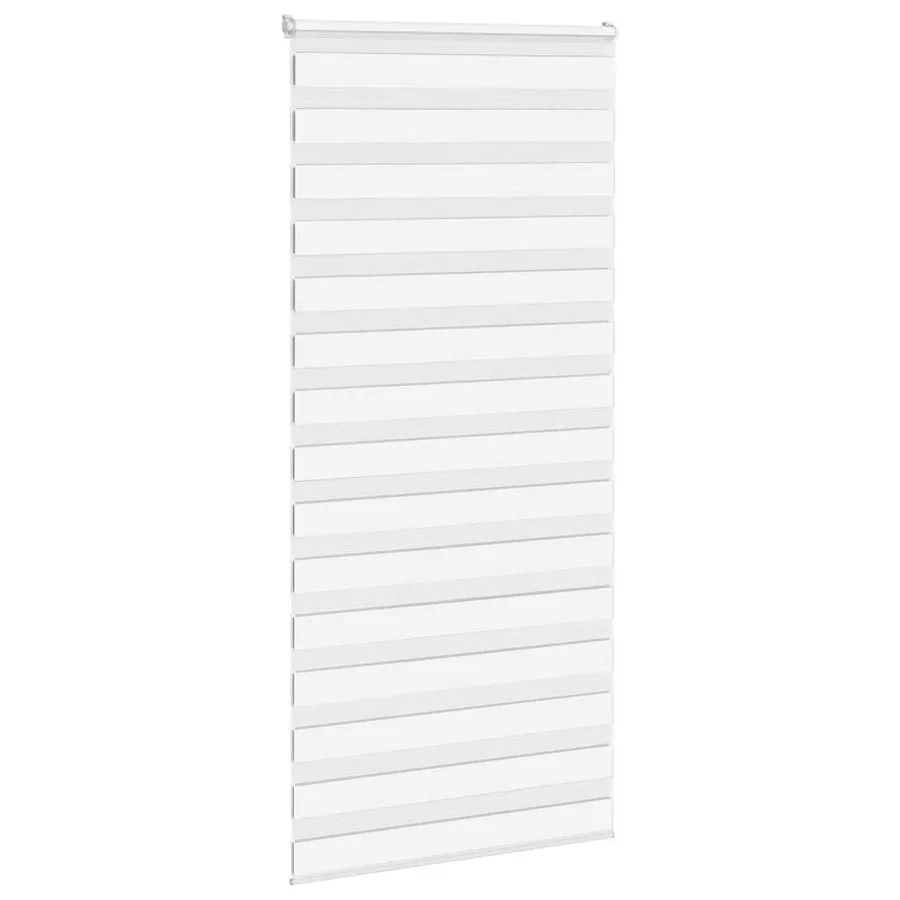 Store zèbre blanc 115x200 cm largeur du tissu 110,9cm polyester - 3