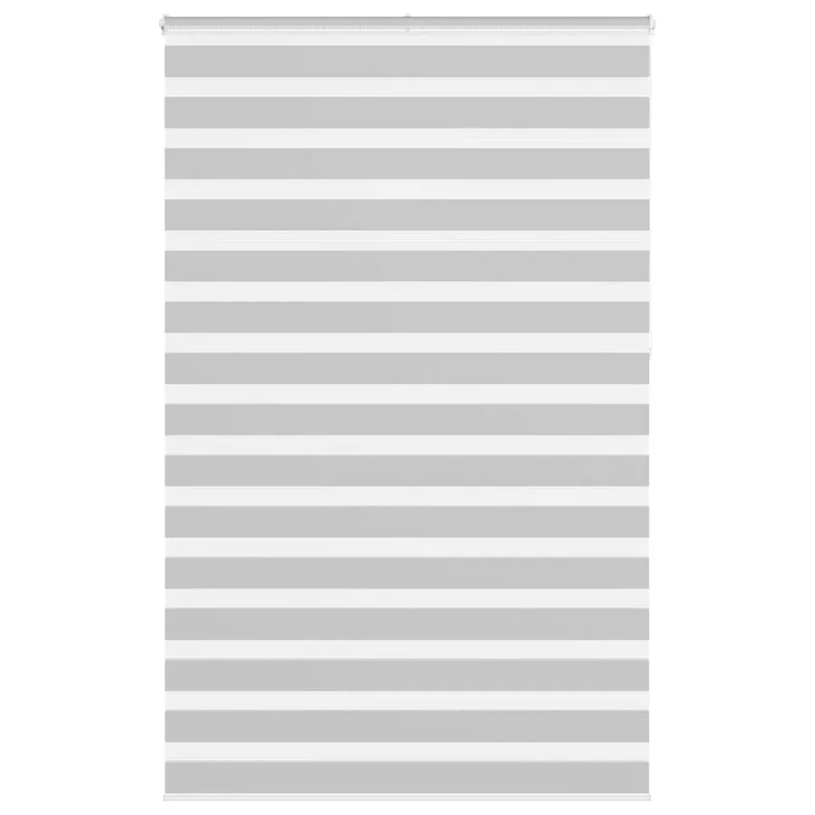 Store zèbre gris clair largeur du tissu 145,9 cm polyester