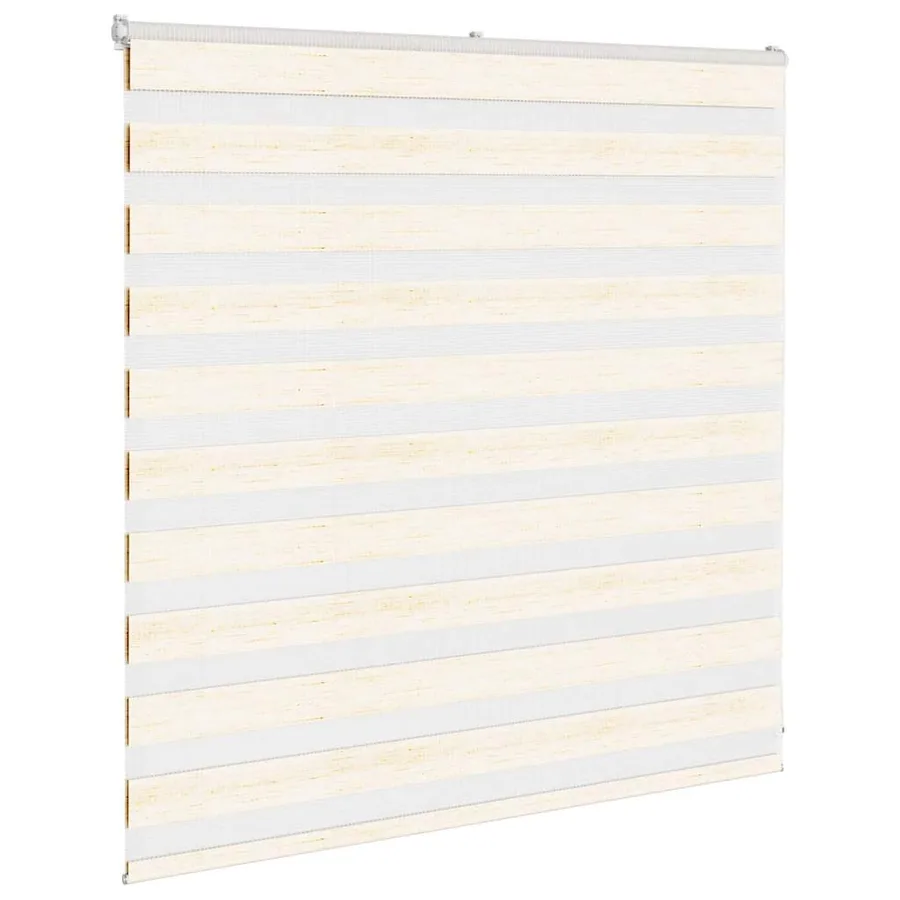 Store zèbre beige marbré largeur du tissu 140,9 cm polyester - 3