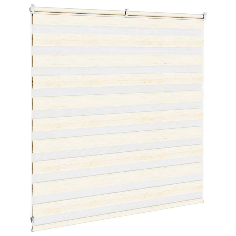 Store zèbre beige marbré largeur du tissu 140,9 cm polyester - 4