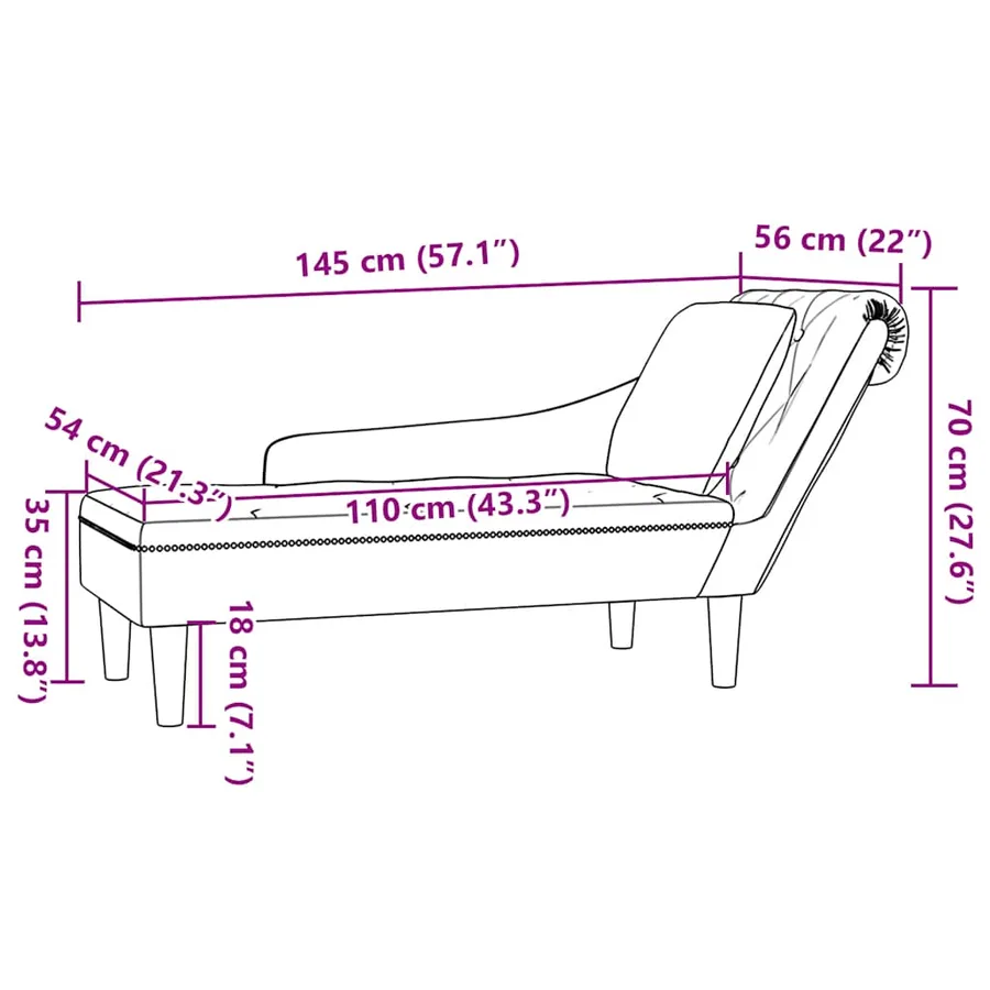 Fauteuil long et coussin/accoudoir droit vert armée similicuir - 9