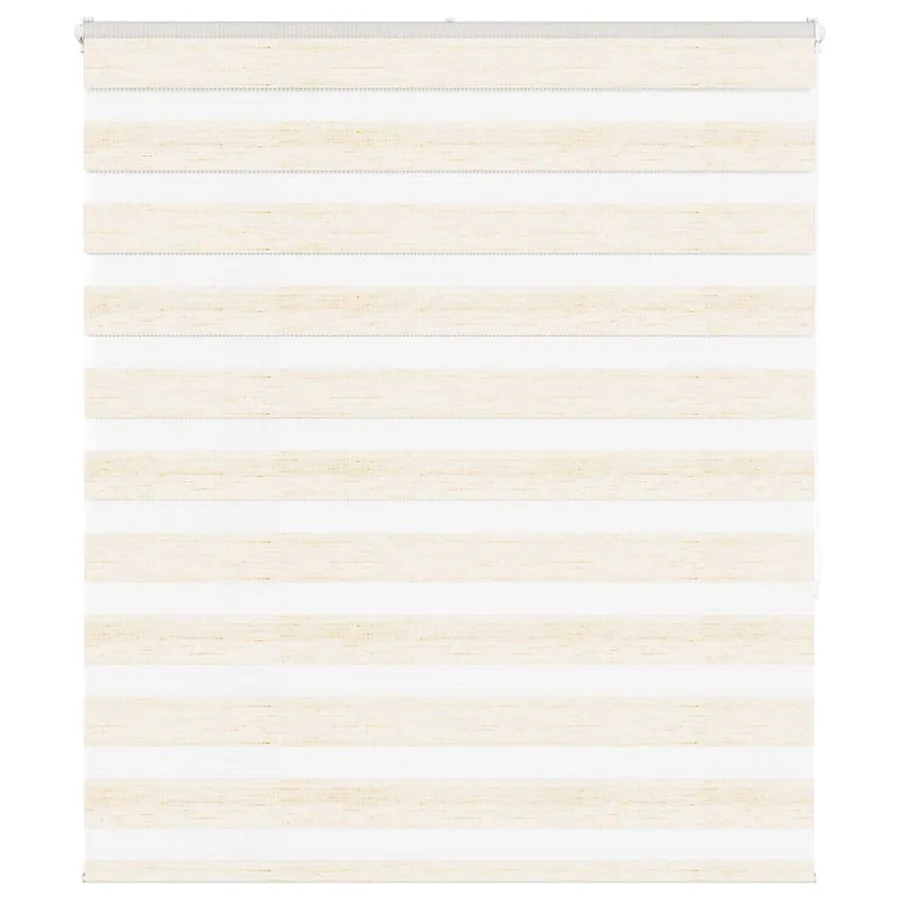 Store zèbre beige marbré largeur du tissu 115,9 cm polyester
