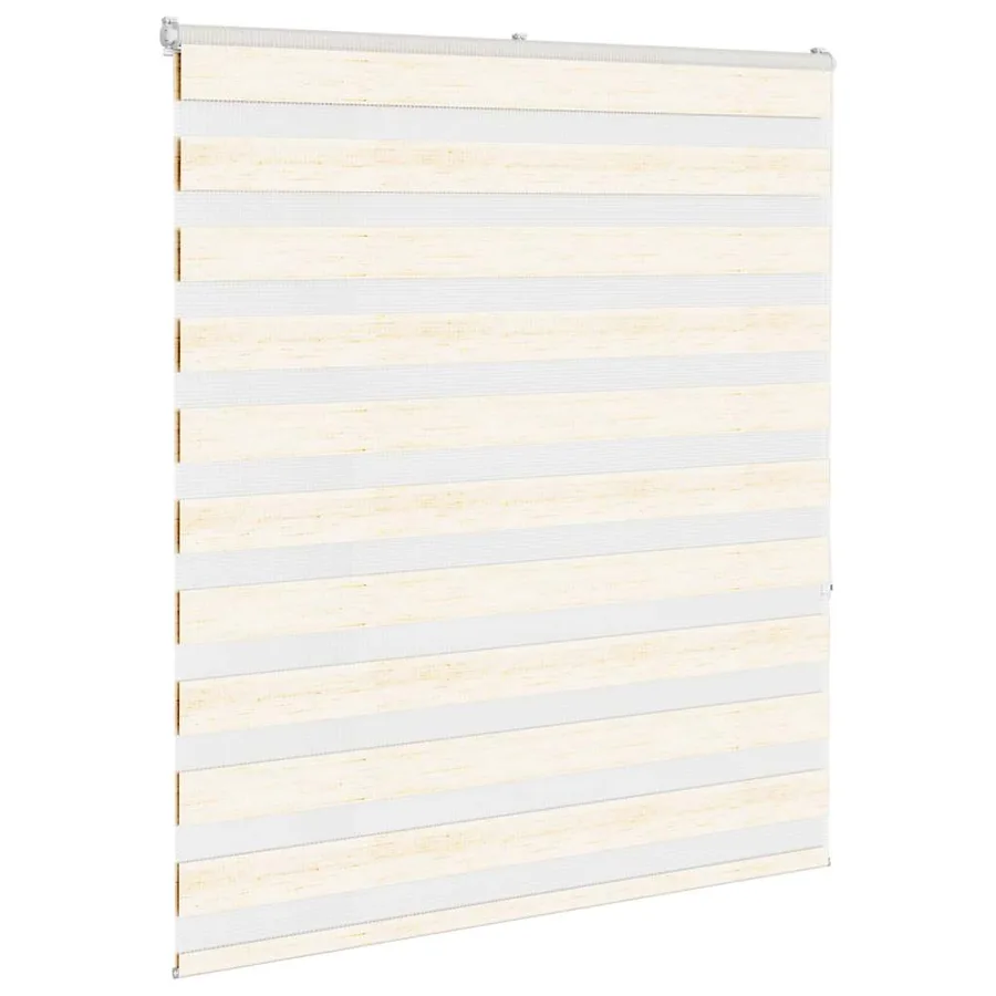 Store zèbre beige marbré largeur du tissu 115,9 cm polyester - 3