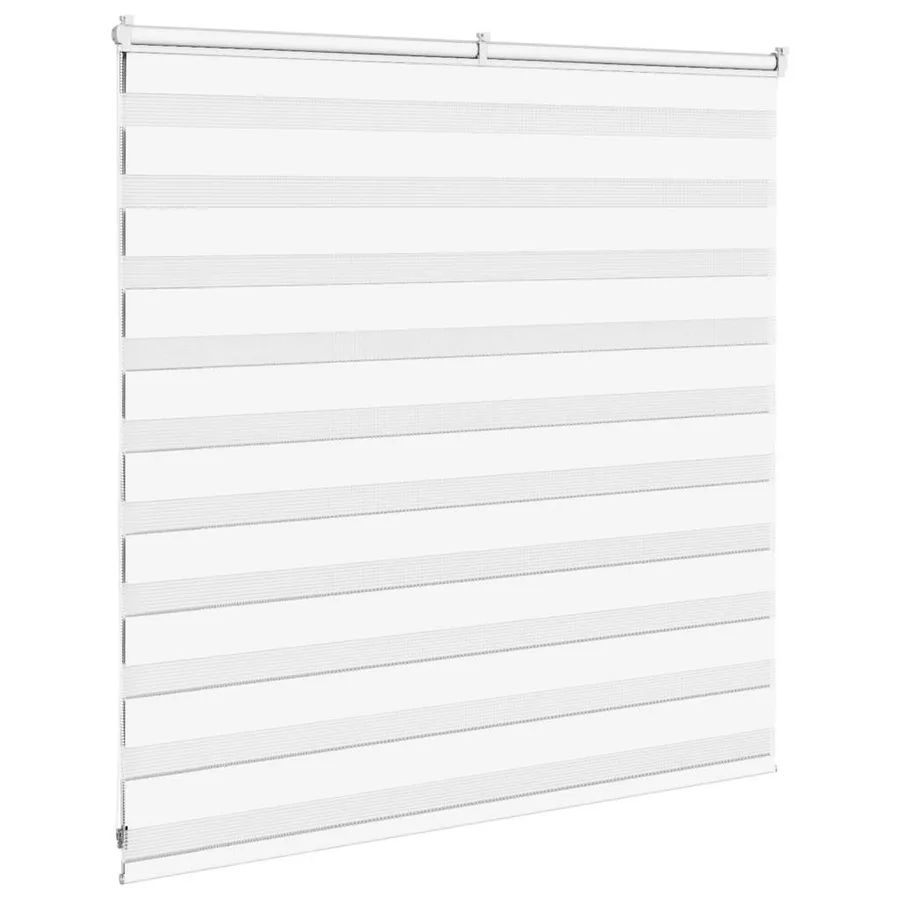 Store zèbre blanc 145x100 cm largeur du tissu 140,9cm polyester - 4