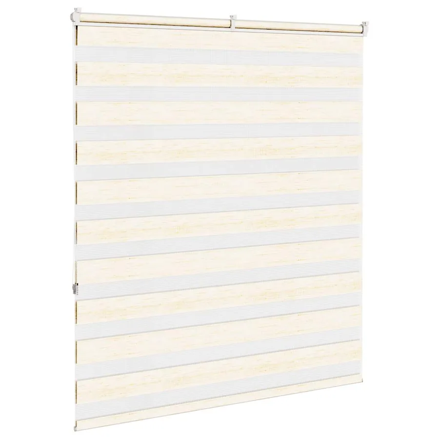 Store zèbre beige marbré largeur du tissu 125,9 cm polyester - 4