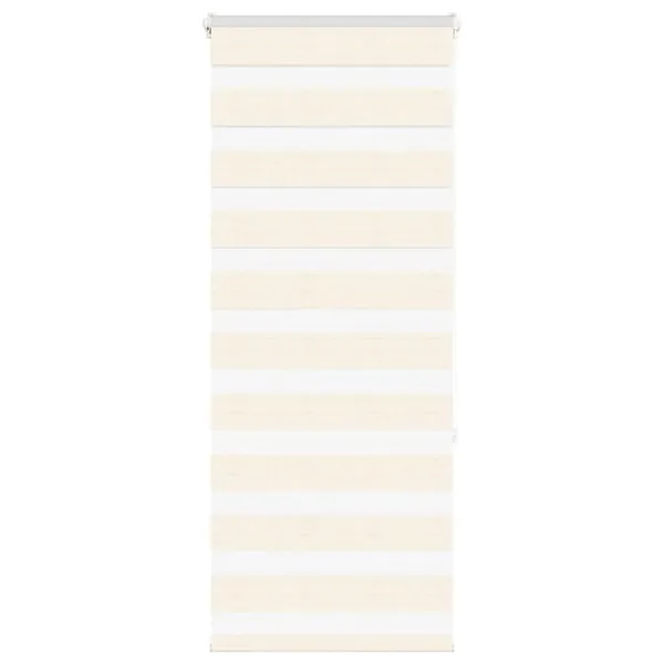 Store zèbre beige marbré largeur du tissu 55,9 cm polyester