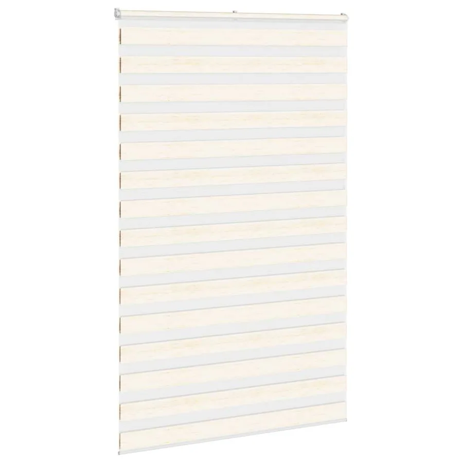 Store zèbre beige marbré largeur du tissu 140,9 cm polyester - 3