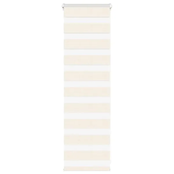 Store zèbre beige marbré largeur du tissu 45,9 cm polyester