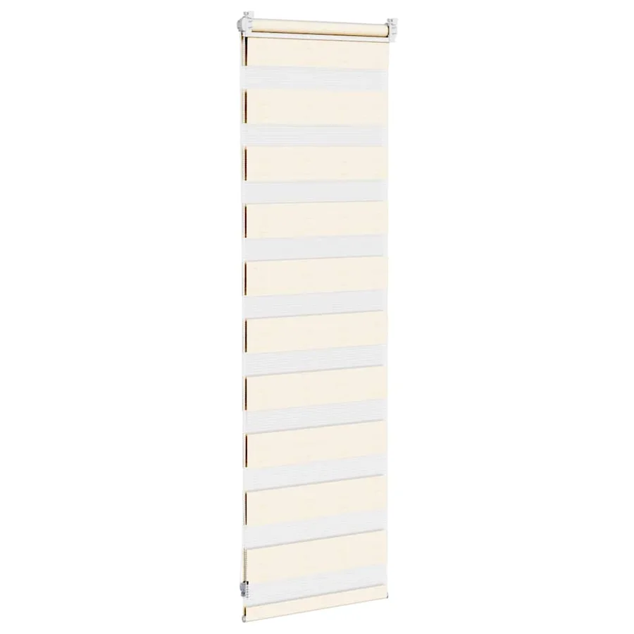 Store zèbre beige marbré largeur du tissu 45,9 cm polyester - 4