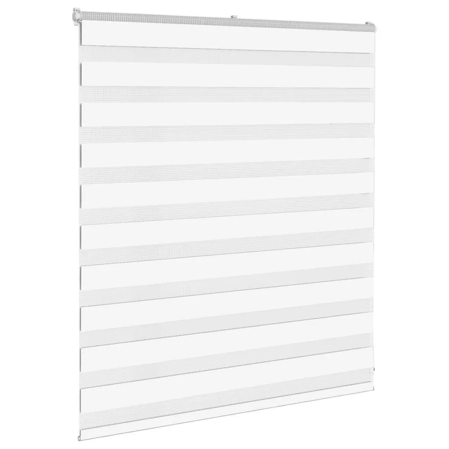 Store zèbre blanc 120x100 cm largeur du tissu 115,9cm polyester - 3