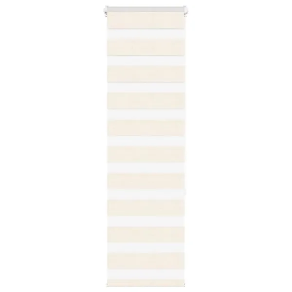 Store zèbre beige marbré largeur du tissu 45,9 cm polyester