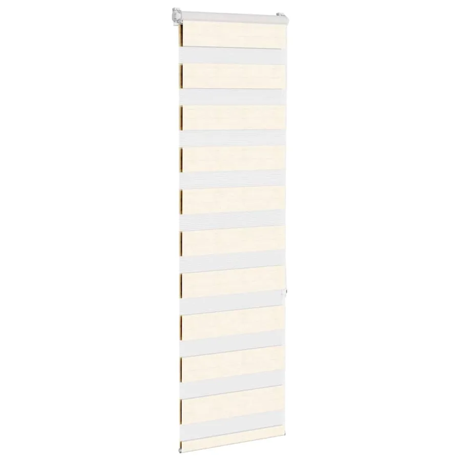 Store zèbre beige marbré largeur du tissu 45,9 cm polyester - 3