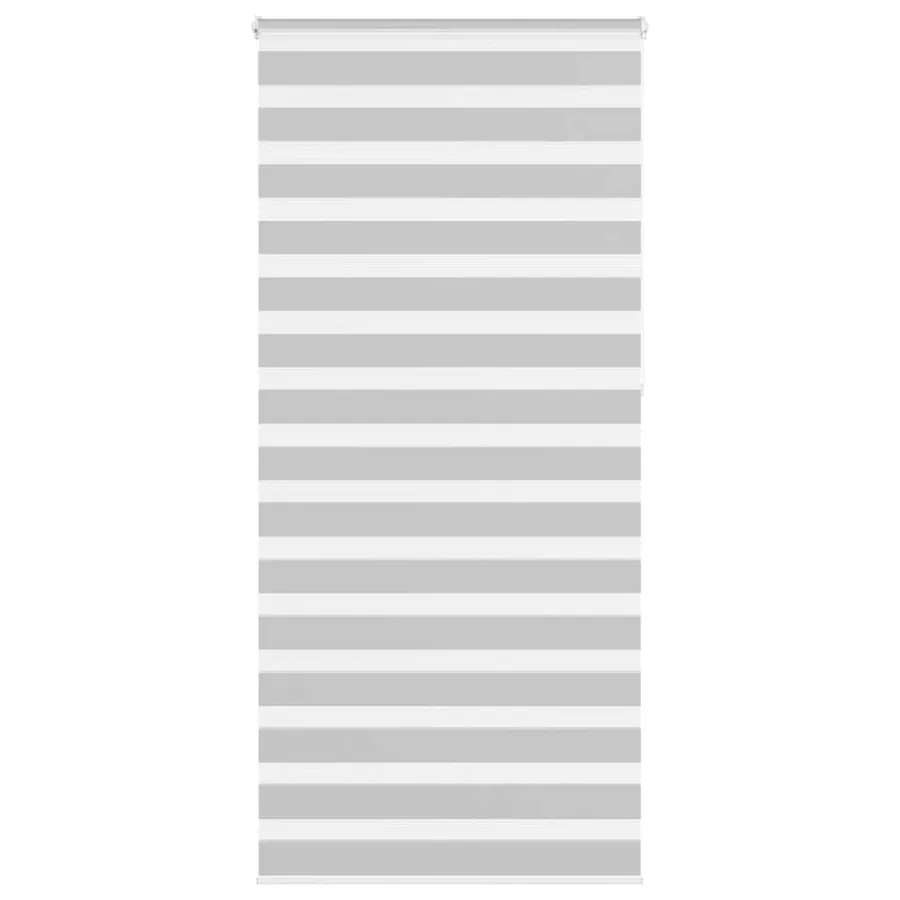 Store zèbre gris clair largeur du tissu 90,9 cm polyester