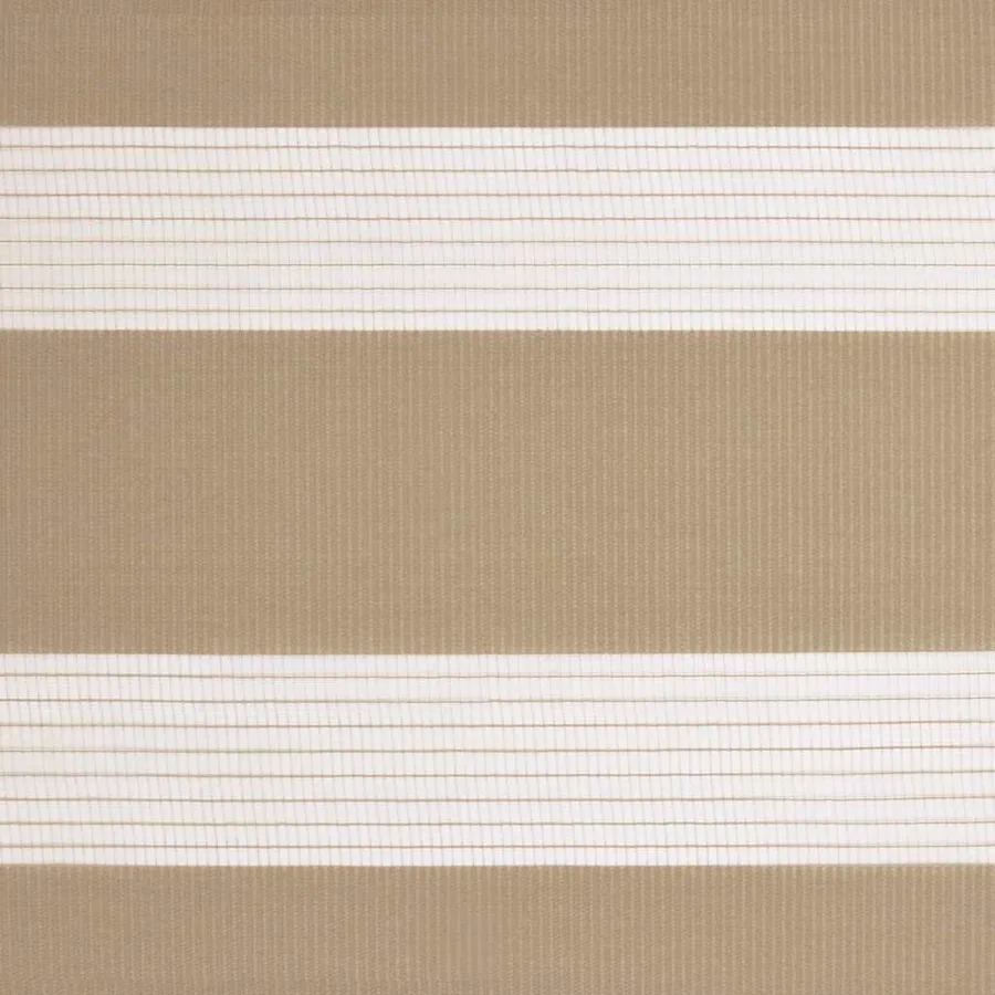Store zèbre marron sable largeur du tissu 90,9 cm polyester - 15