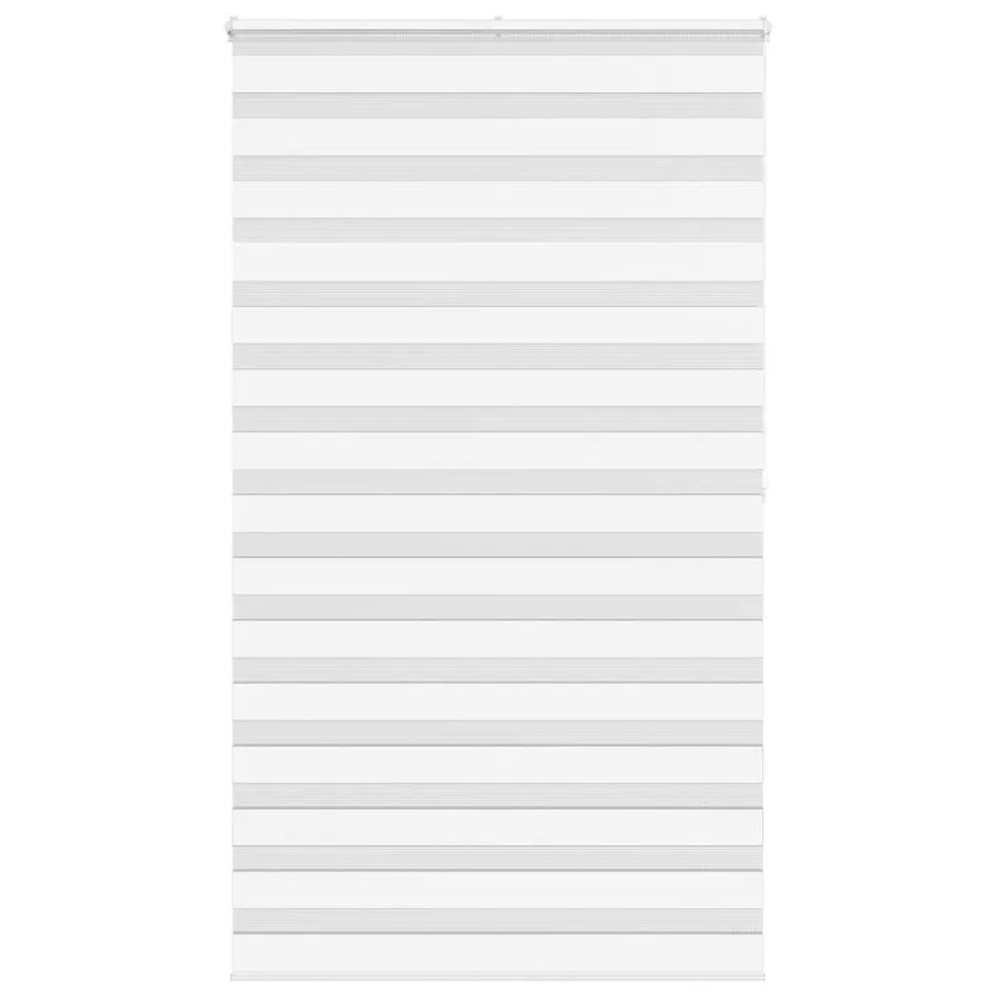 Store zèbre blanc 120x200 cm largeur du tissu 120,9cm polyester