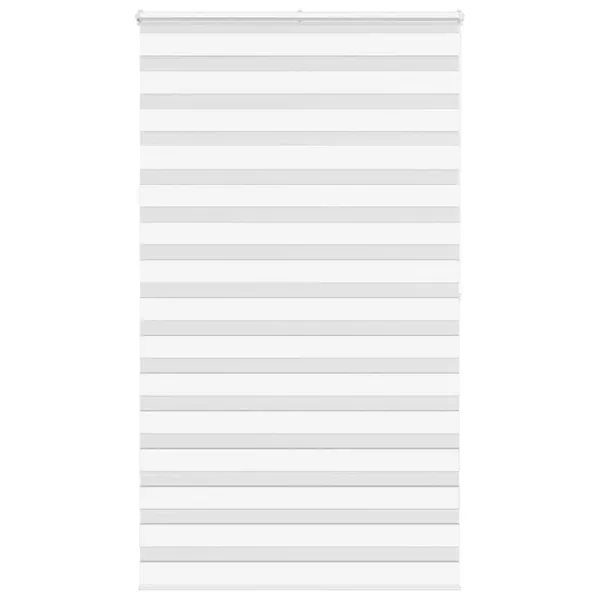 Store zèbre blanc 120x200 cm largeur du tissu 120,9cm polyester