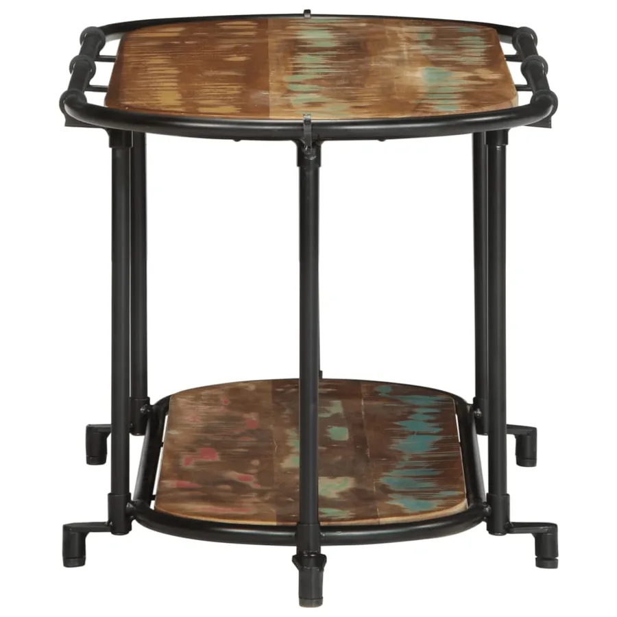 Meuble TV 100x42x40 cm Bois massif de récupération - 5