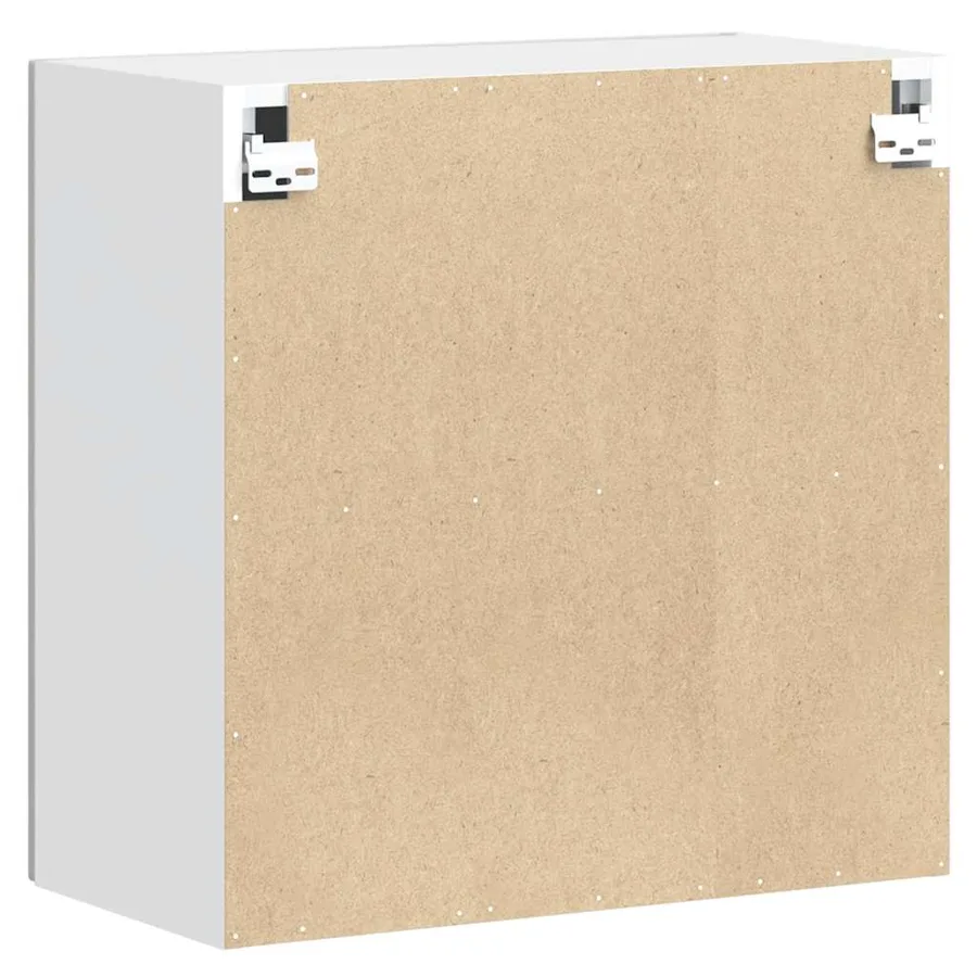 Armoire murale de cuisine Porto blanc brillant bois ingénierie - 8