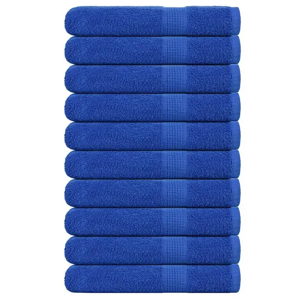 Serviettes FROGN 10 pcs bleu 100x200 cm 360 g/m²