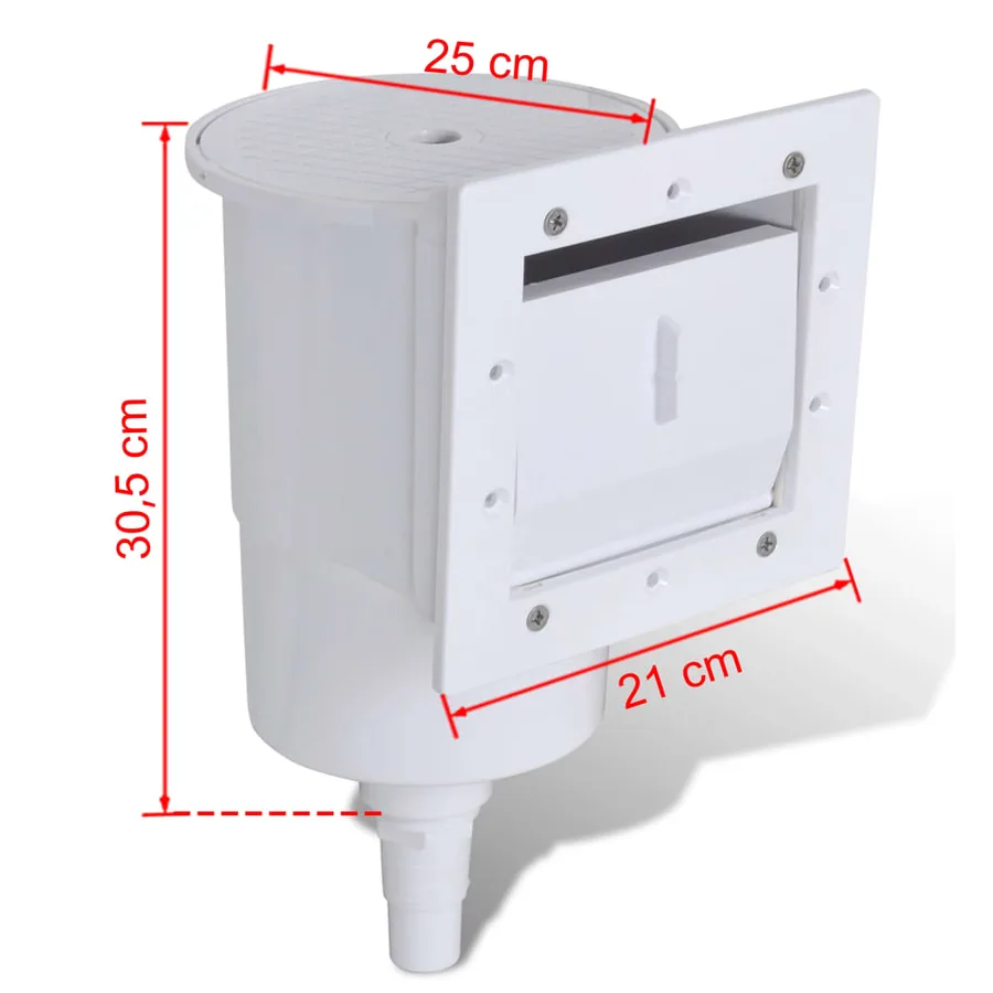 Ensemble d'écumoire de piscine 8 pcs 21x25x30,5 cm - 7