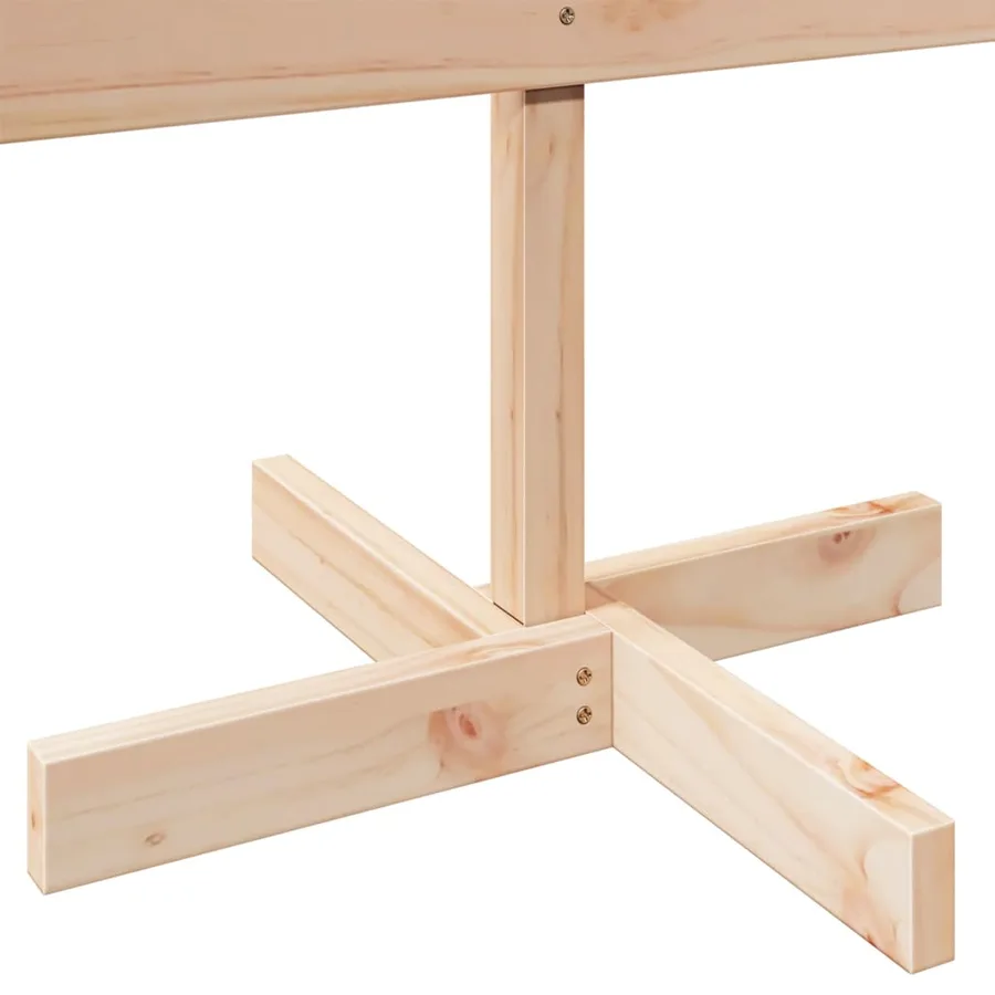 Arbre de Noël en bois pour décoration 110 cm bois massif - 6