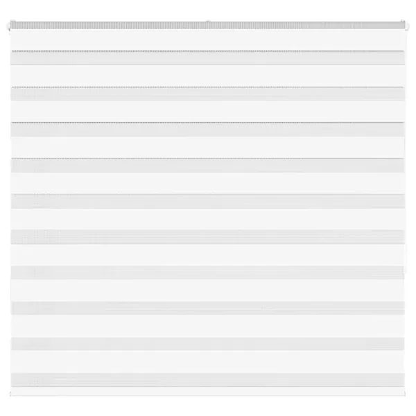Store zèbre blanc 160x150 cm largeur du tissu 155,9cm polyester
