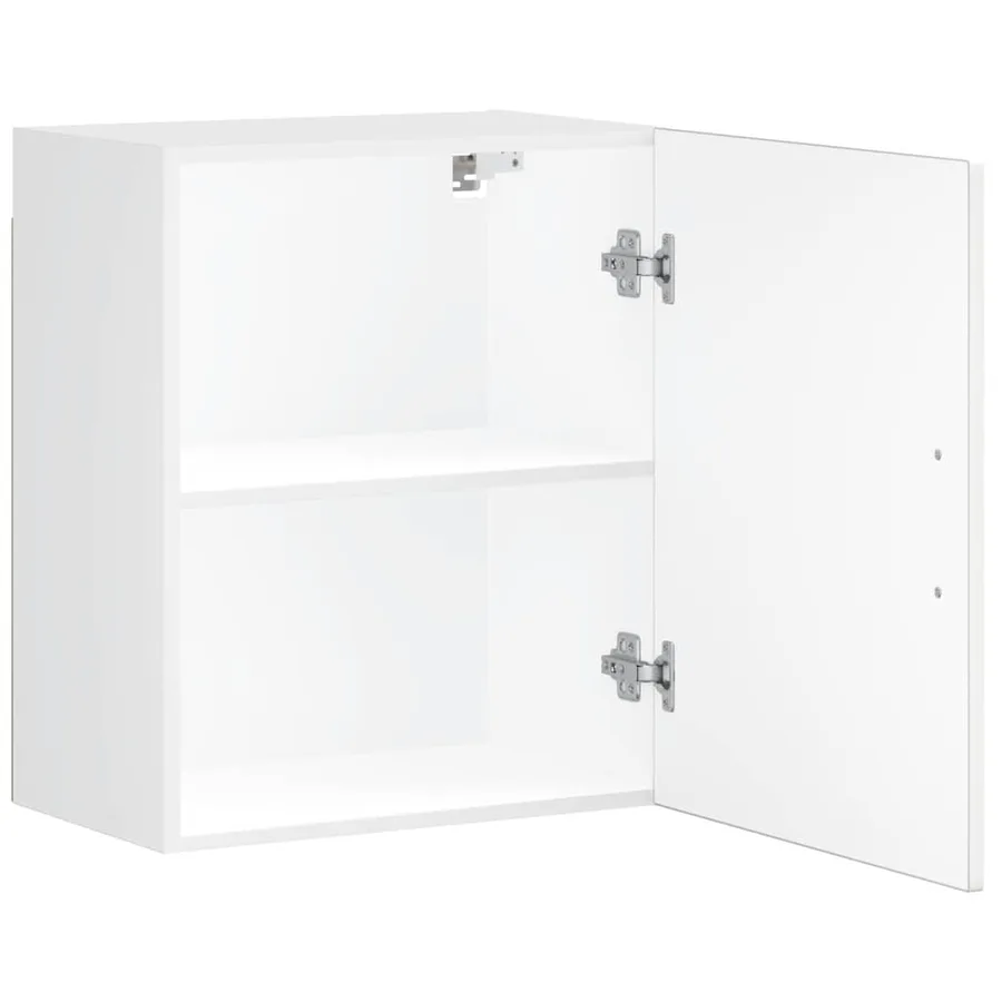Armoires murales de cuisine 2 pcs Porto blanc bois d'ingénierie - 6