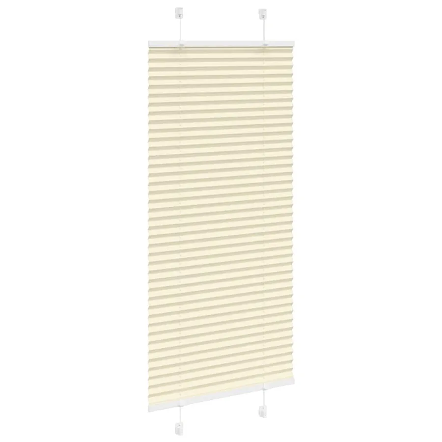 Store plissé crème 55x100 cm largeur du tissu 54,4 cm polyester - 3