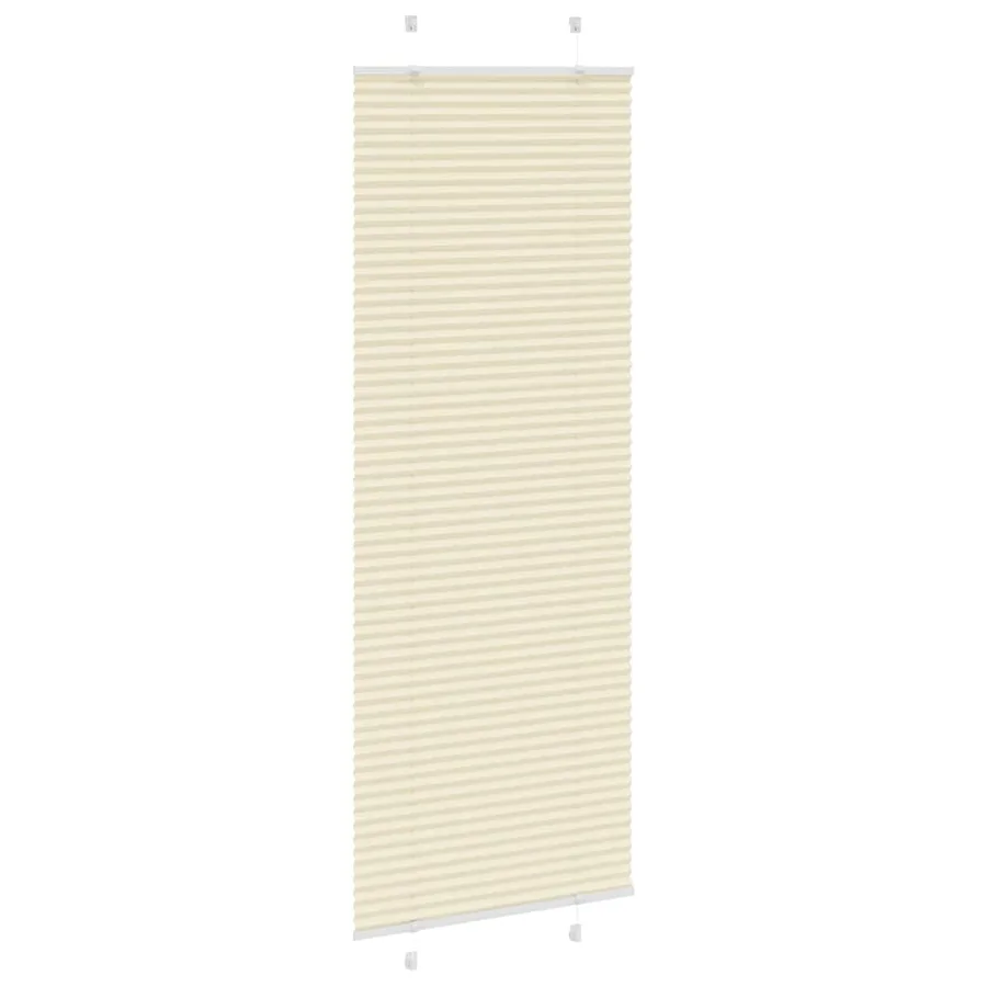 Store plissé crème 80x200 cm largeur du tissu 79,4 cm polyester - 3