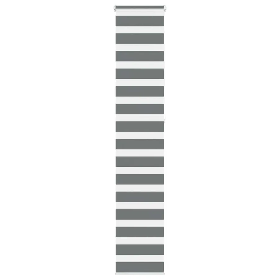 Store zèbre gris foncé largeur du tissu 40,9 cm polyester