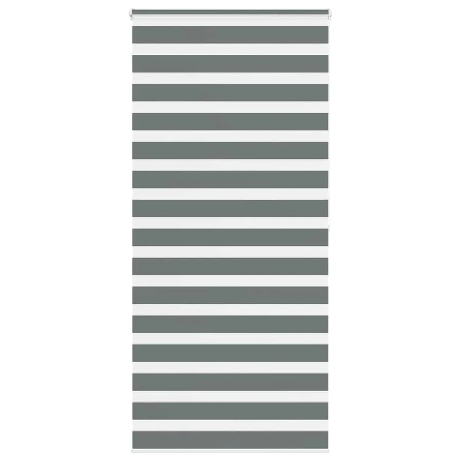 Store zèbre gris foncé largeur du tissu 100,9 cm polyester
