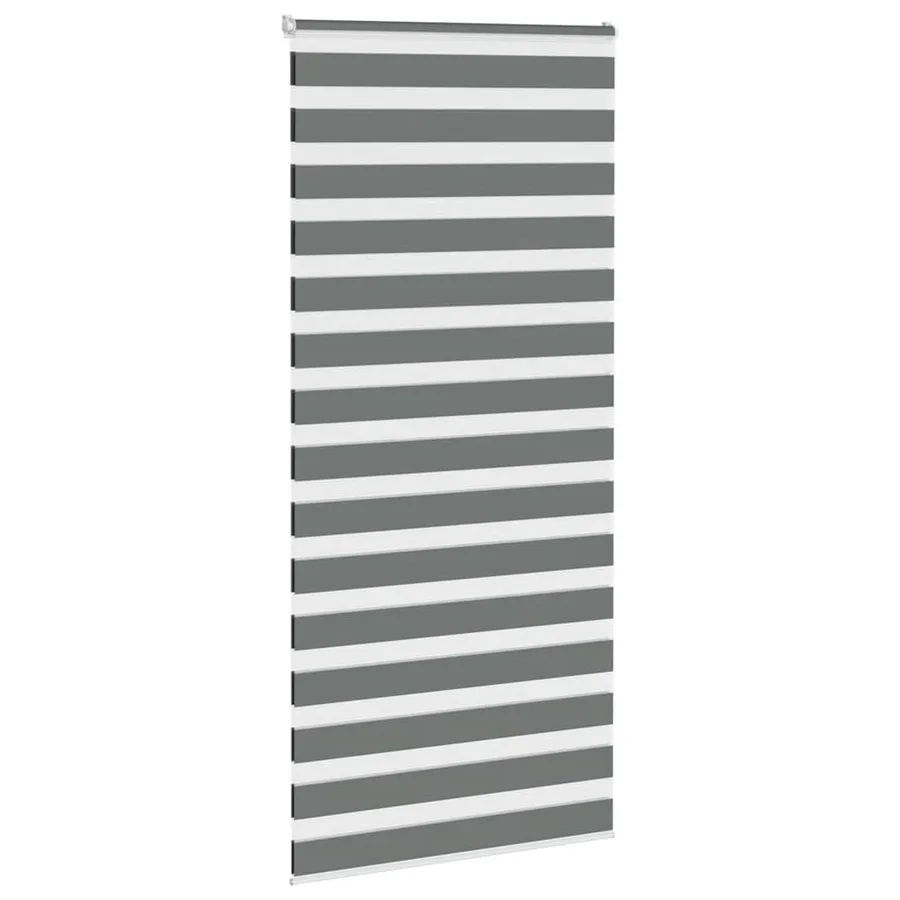 Store zèbre gris foncé largeur du tissu 100,9 cm polyester - 3