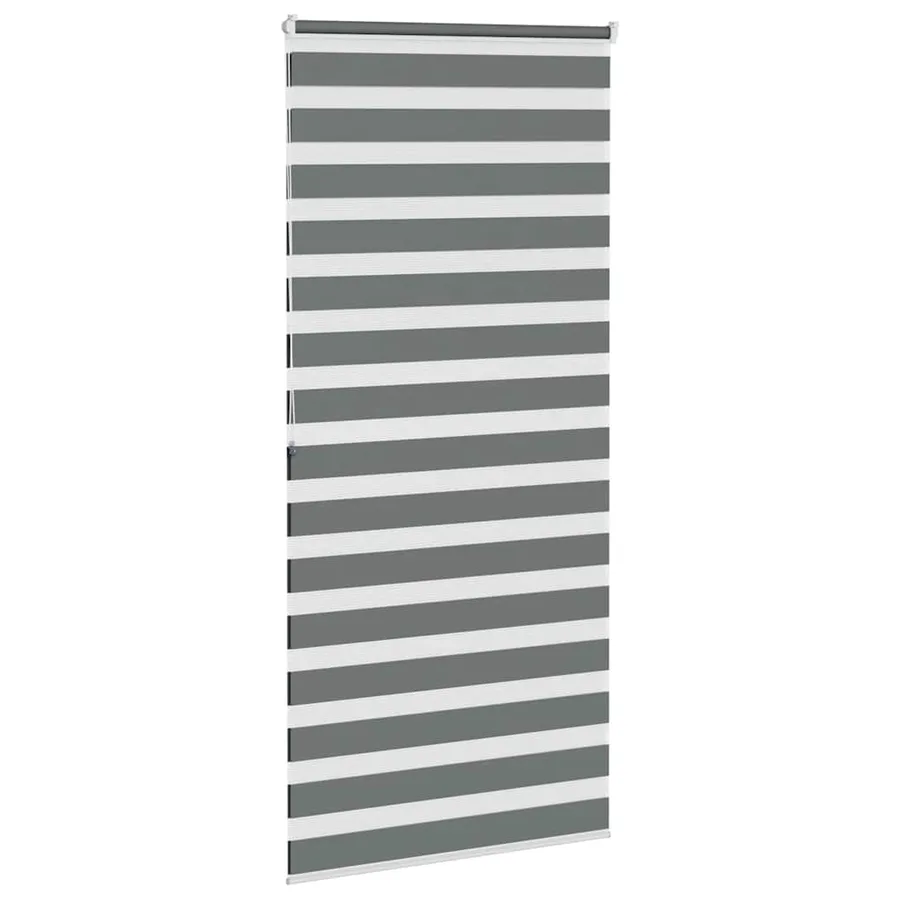 Store zèbre gris foncé largeur du tissu 100,9 cm polyester - 4