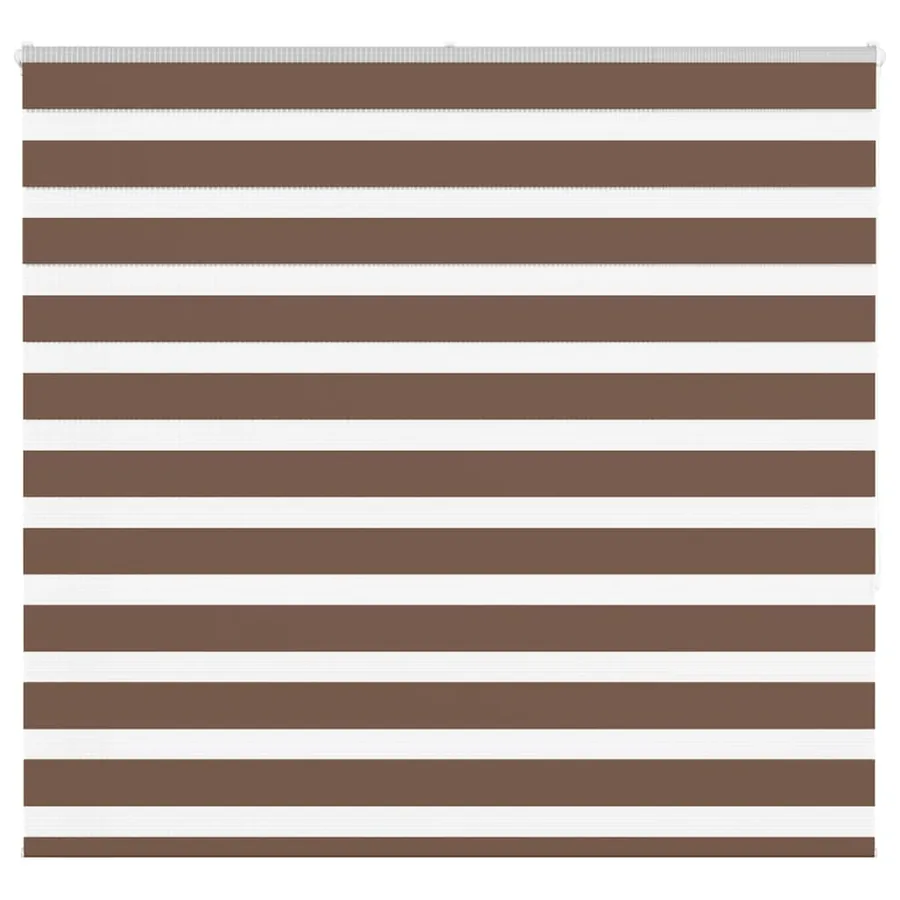 Store zèbre marron 165x150cm largeur du tissu 160,9cm polyester
