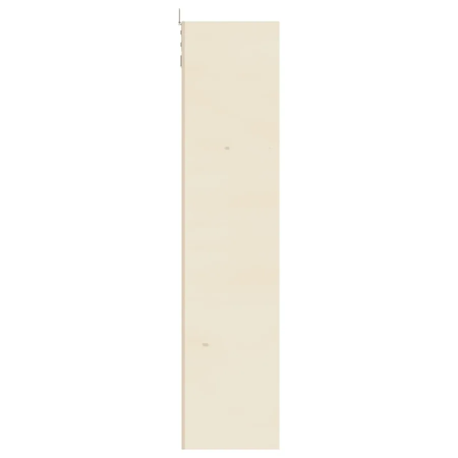 Vitrine de collection en bois avec portes 80 x 8,5 x 37 cm - 6