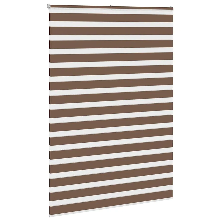 Store zèbre marron 165x200cm largeur du tissu 160,9cm polyester - 3