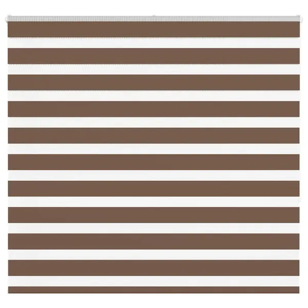 Store zèbre marron 155x150cm largeur du tissu 150,9cm polyester
