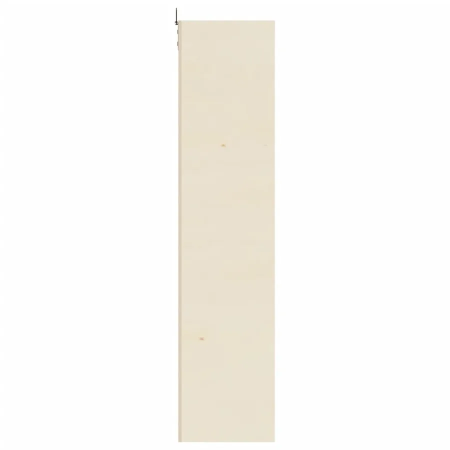 Vitrine de collection en bois avec portes 40x8,5x37cm - 6